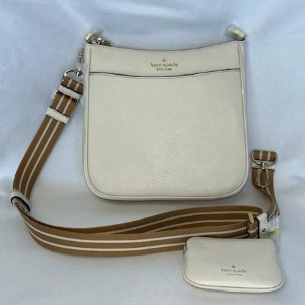 Kate Spade Rosie North South Swing-pack Crossbody, Beige, NWT, Shoulder Strap